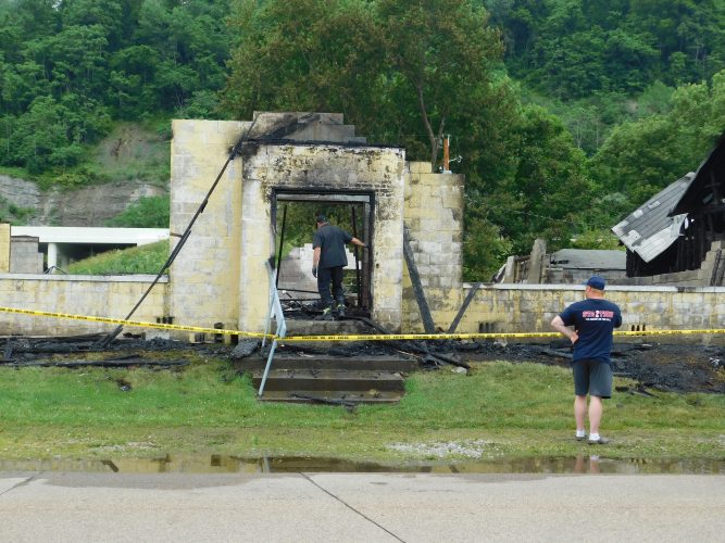 Flames Destroy Former Roller Rink, Vacant Home in Tiltonsville News